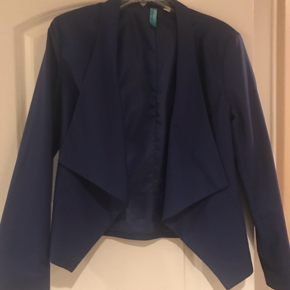 Royal blue jacket